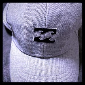 Billabong grey baseball cap